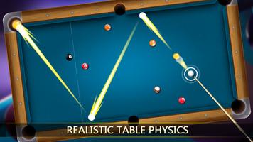 Free Pool Billiard Game capture d'écran 1