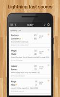 Basketball NBA Live Scores & Schedule: PRO Edition Plakat