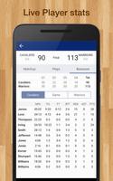 Basketball NBA Live Scores & Schedule: PRO Edition Ekran Görüntüsü 3