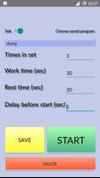 Talking Sport Timer captura de pantalla 1