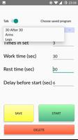 Talking Sport Timer (ad free) Poster