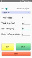 Talking Sport Timer (ad free) captura de pantalla 2