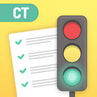 CT Driver Permit DMV Test Prep ícone