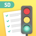 Permit Test South Dakota SD DMV - Driver's License आइकन