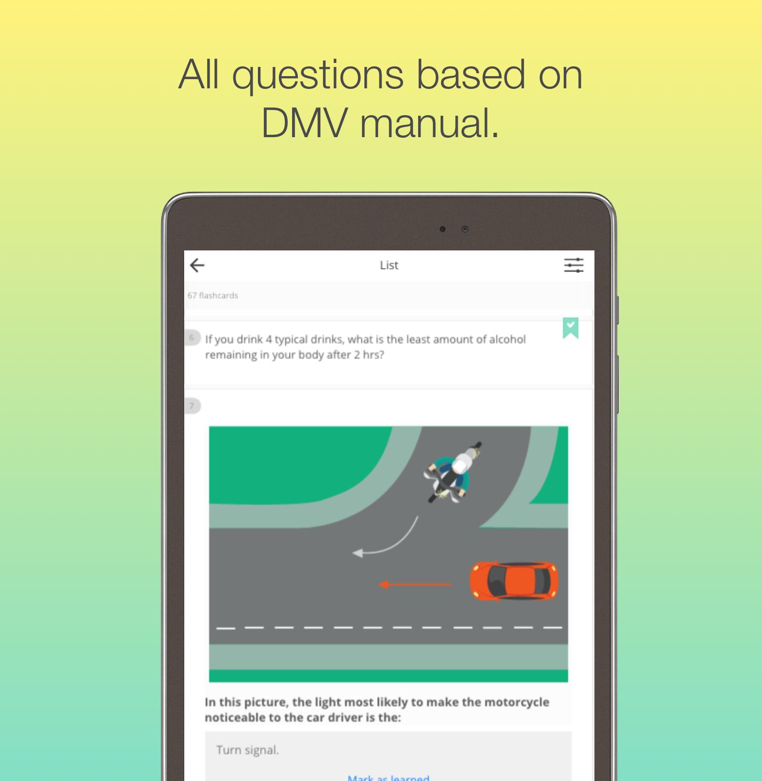 Pennsylvania DMV Motorcycle License knowledge test for Android - APK Download