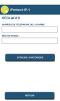 1 Schermata Alarme sans fil iProtect