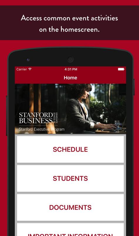 Stanford Executive Education For Android Apk Stanford Executive Education Poster Screenshot 1
