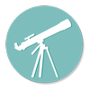 Telescope HD-icoon