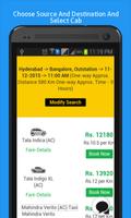 Cab Booking(Taxi) App India Affiche