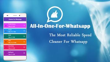 New Clean Master For Whatsapp poster