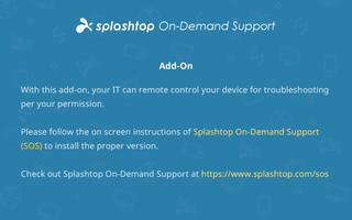 Splashtop Add-on: LG ポスター