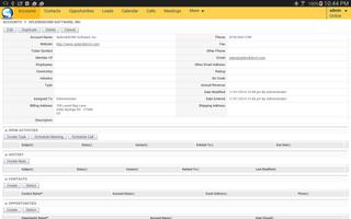 SplendidCRM Offline Client screenshot 1