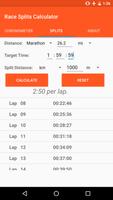 Race Pace Splits Calculator screenshot 3