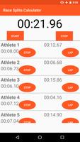 Race Pace Splits Calculator تصوير الشاشة 1