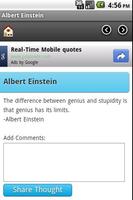 Albert Einstein captura de pantalla 1