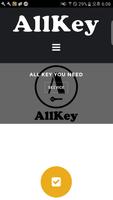 AllKey Homepage capture d'écran 2
