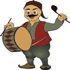 play the drums and flutes icon