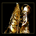 saxophone jeu icône