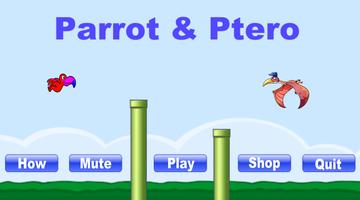 Parrot & Ptero (free) ポスター