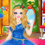 Christmas Salon Dress up Game For Girls