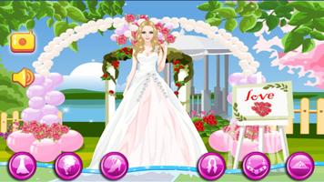 Wedding Dress up Game For Girls Affiche