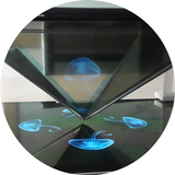 Hologram 3D Pyramid Projector icône