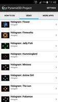Hologram 3D Pyramid Projector captura de pantalla 2