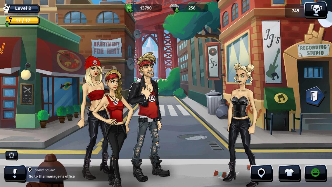 KISS Rock City - Road to Fame and Fortune for Android - APK Download