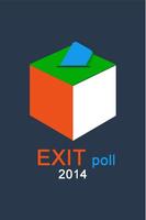 Exit poll 2014 India poster