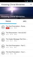 Knowing Christ Ministries ポスター