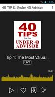 40 TIPS: Under 40 Advisor screenshot 2