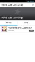 Radio Web Vallelunga تصوير الشاشة 1