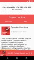 Spreaker Live Show syot layar 1