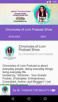 Chronicles of Livin Podcast ảnh chụp màn hình 1