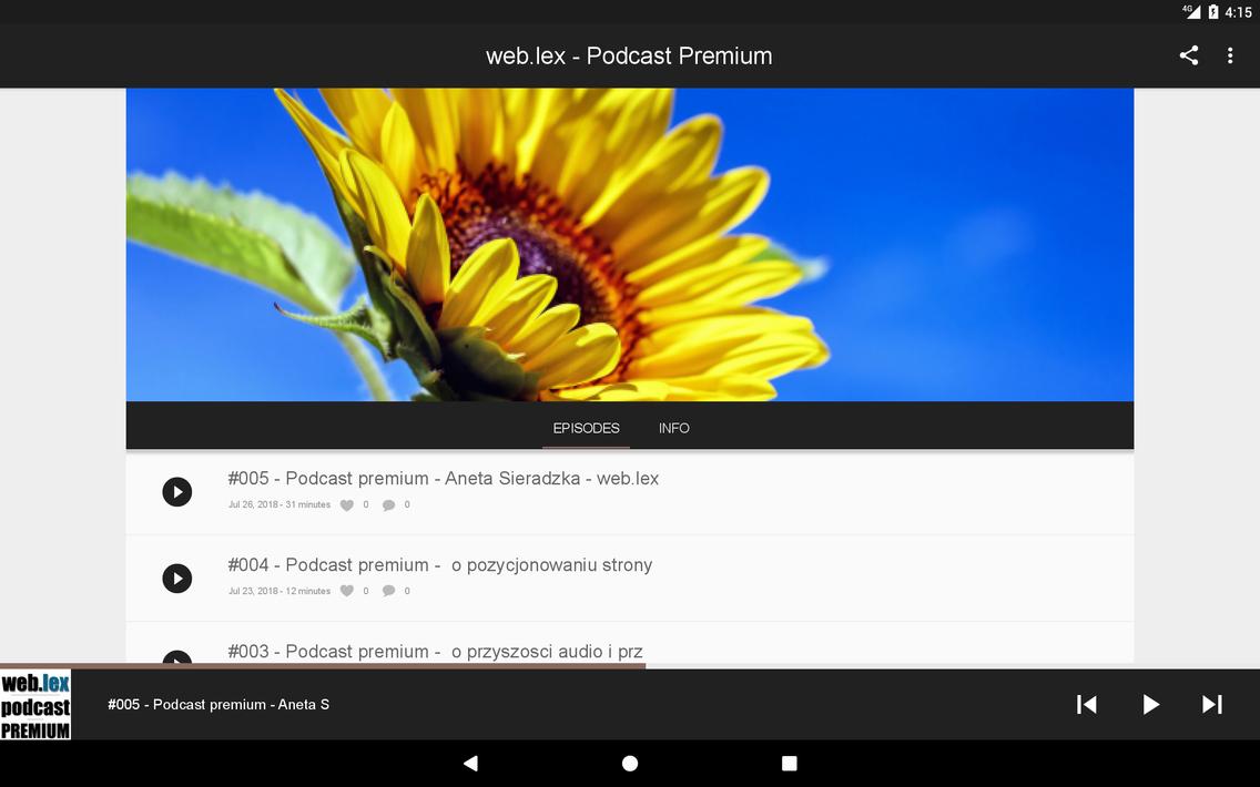 web.lex Podcast Premium for Android APK Download