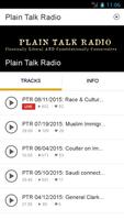 Plain Talk Radio Affiche