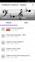 CABEZA HUECA - Radio 海报