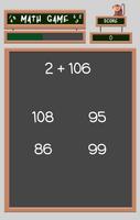 Math Game capture d'écran 1