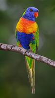 Poster Rainbow Lorikeet Wallpapers HD