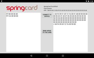 SpringCard USB PC/SC service capture d'écran 1