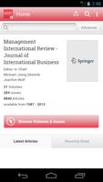 Management Int. Review الملصق