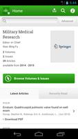 Military Medical Research पोस्टर