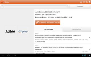 Applied Adhesion Science Screenshot 3