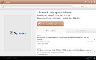 Advances Atmospheric Sciences скриншот 3