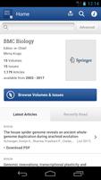 برنامه‌نما BMC Biology عکس از صفحه