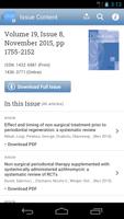 Clinical Oral Investigations Ekran Görüntüsü 3