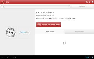 Cell & Bioscience captura de pantalla 3