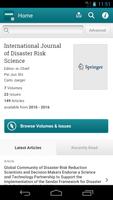 Int J of Disaster Risk Science โปสเตอร์