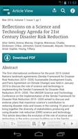 Int J of Disaster Risk Science screenshot 3