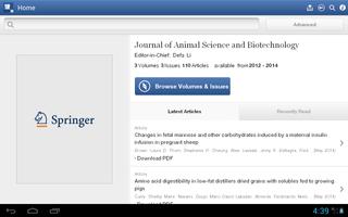 J Anim Sci Biotechnol تصوير الشاشة 3